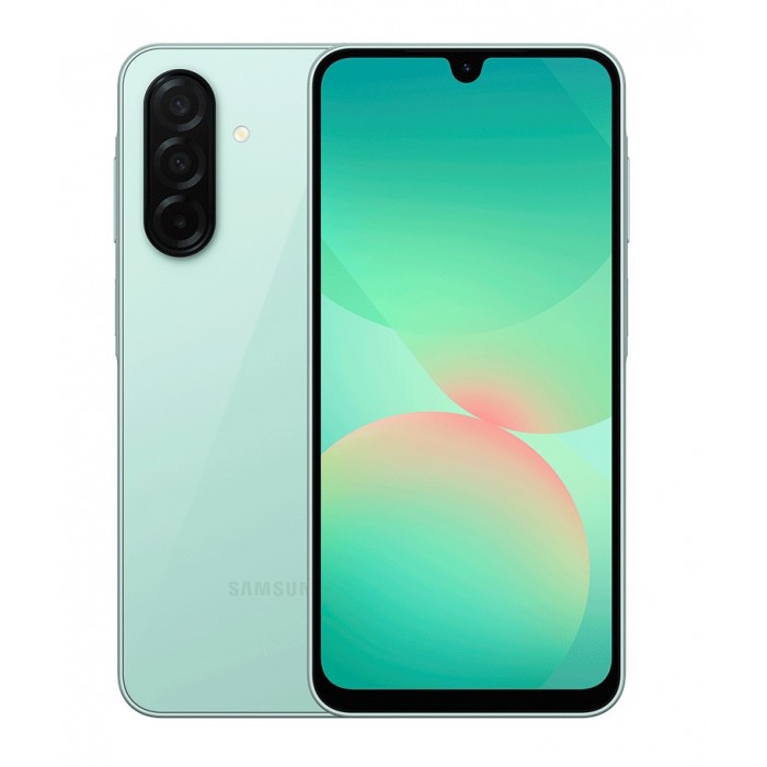 Oferta Relâmpago Celular Samsung Galaxy A26 5G Verde Claro 256GB, 8GB RAM, Câmera Tripla até 50MP, Tela Super AMOLED 6.7", IP67, NFC, Recursos AI e Octa-Core 2.4GHz,2GHz
